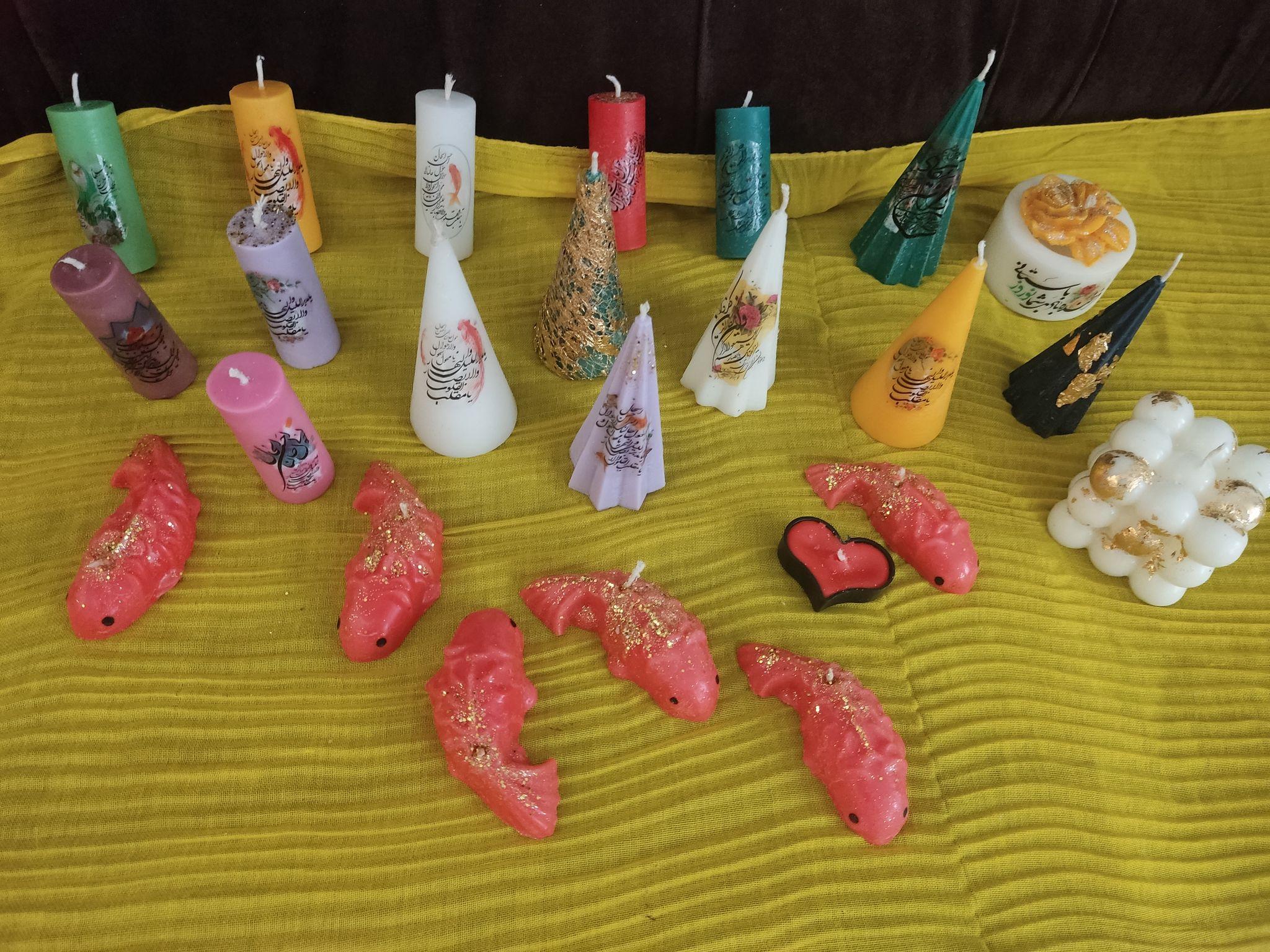 فروش شمع عمده د تکی زیر قیمت کاکاوند