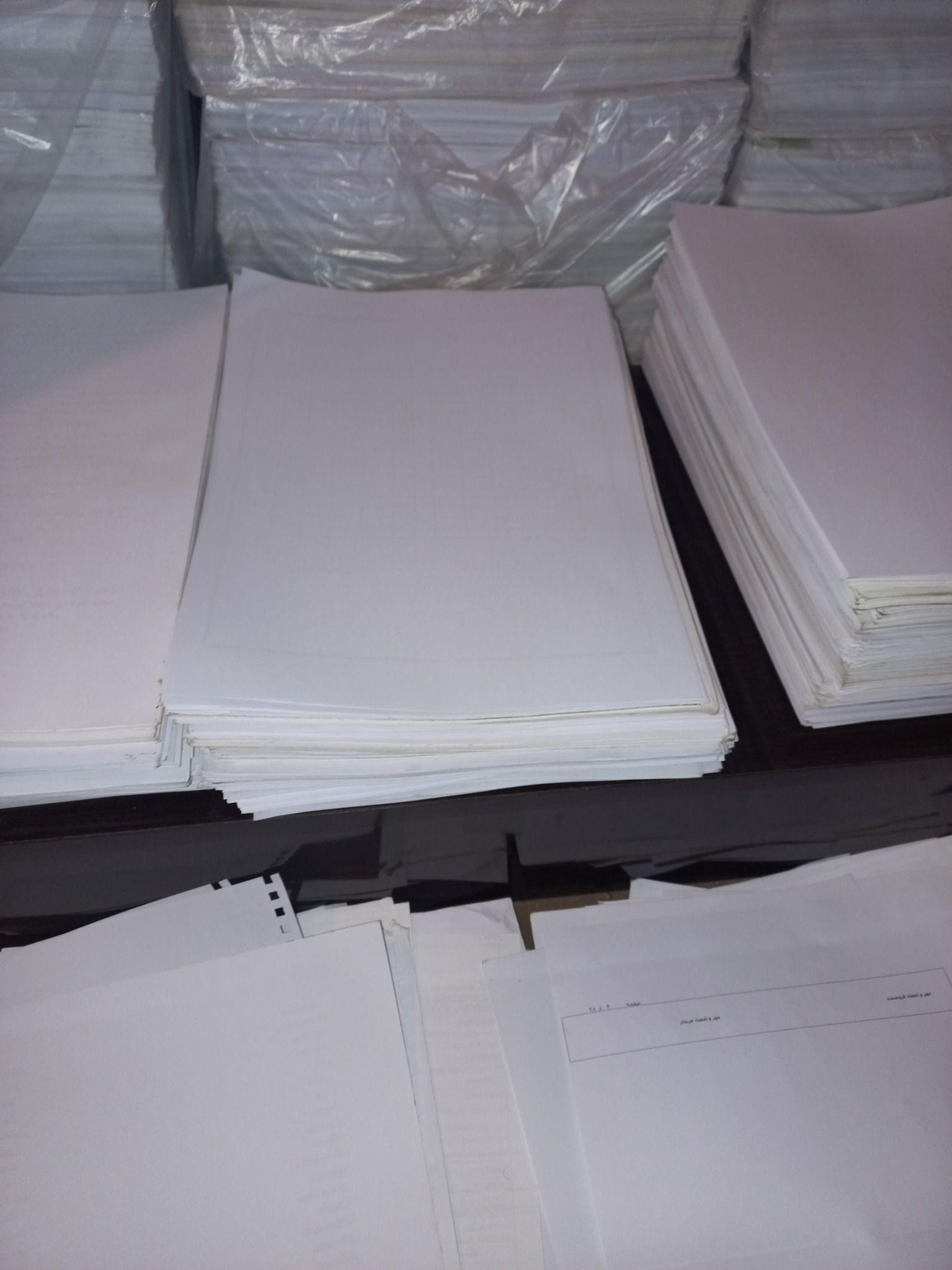 فروش کاغذ آ۴ یک رو سفید)چک پرینت)