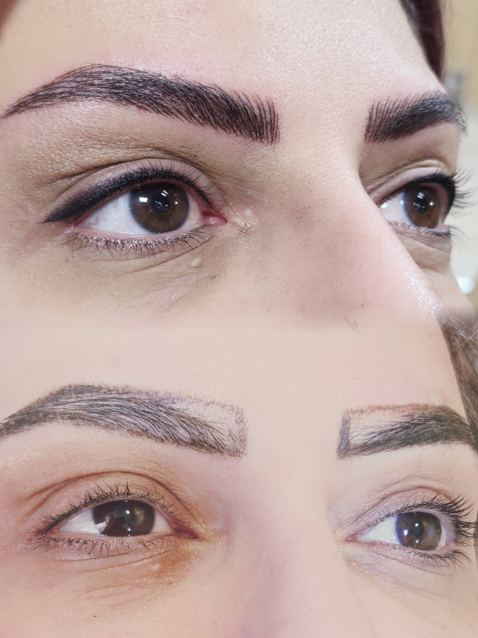 میکرو ابرو چشم و لب رویا توکلی