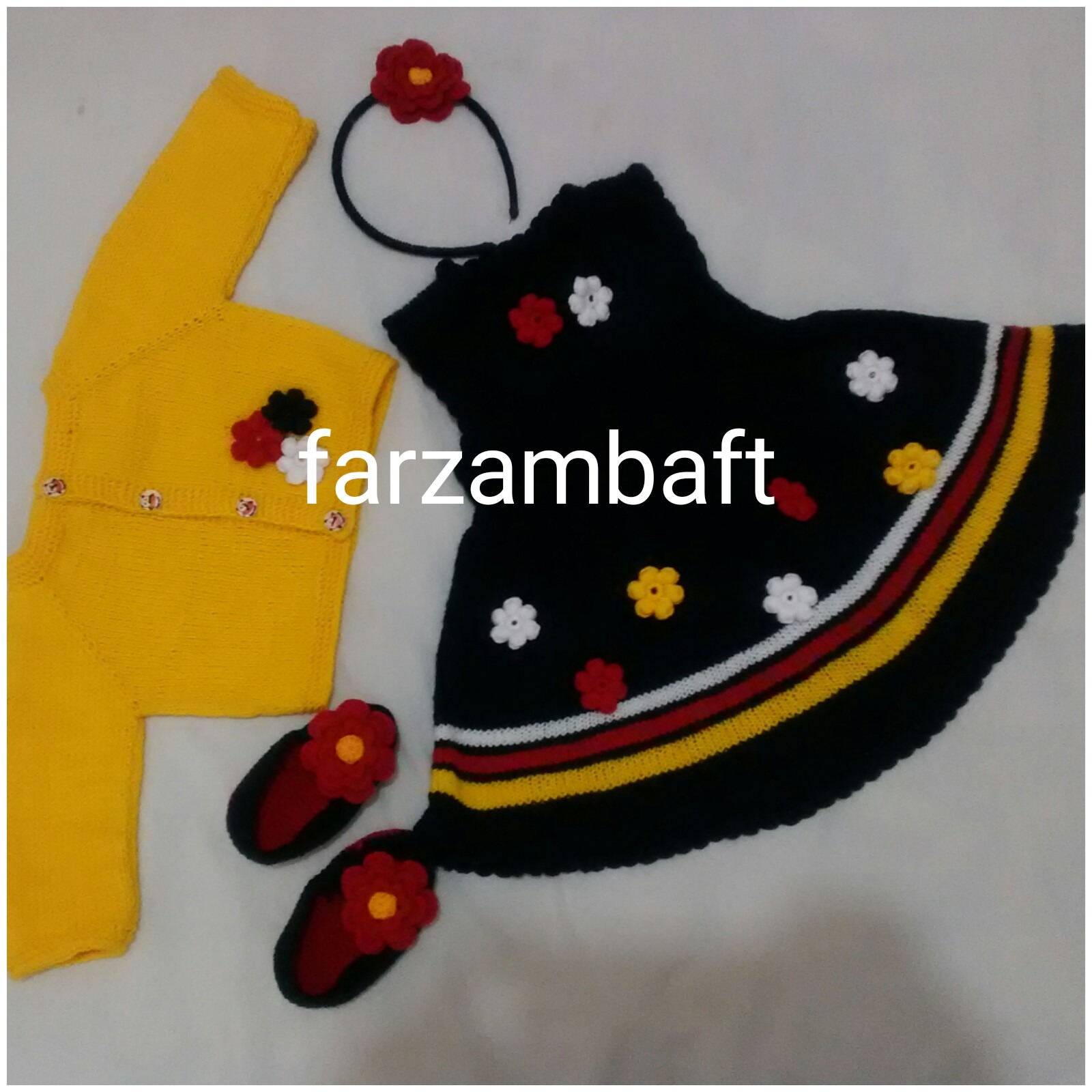 سفارش انواع بافت با قلاب و دومیل شمس