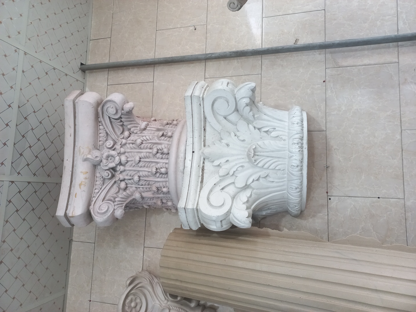 مجسمه قصر تولید سرستون سنگی در شهریار