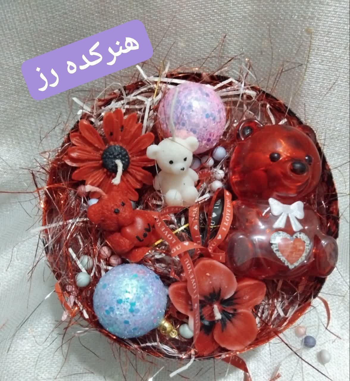 هنر شمع سازی و سنگ مصنوعی