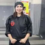 مربی رشته رزمی نینجوتسو-رویا سبزی