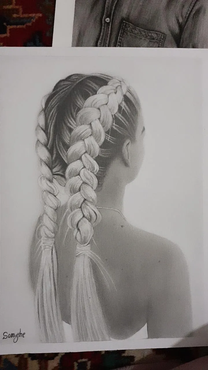 سفارش سیاه قلم سمیه